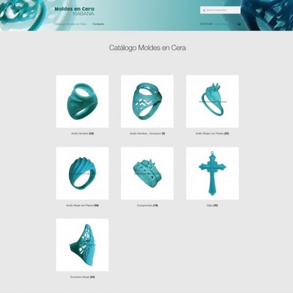 catalogo moldes en cera habana