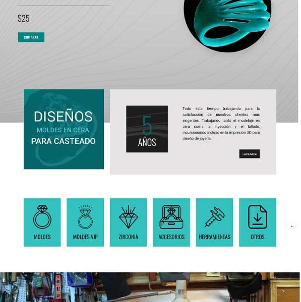 Sitio Web moldes en cera habana 2