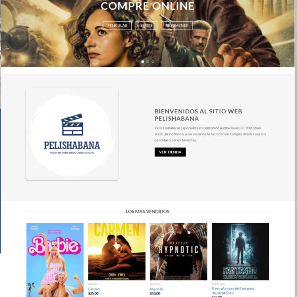 Pelishabana sitio web