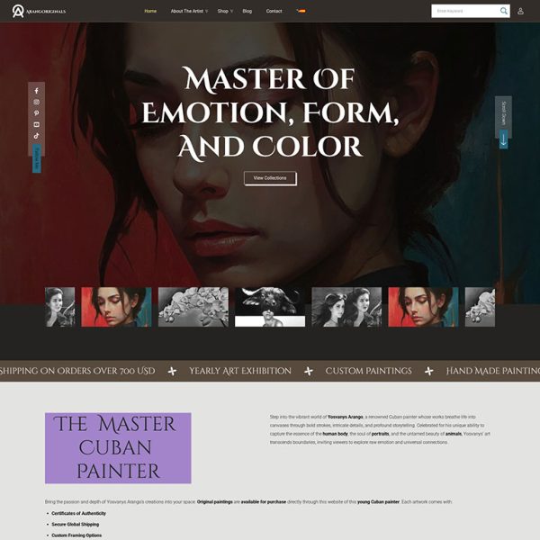 Arangoriginals com website sitioweb